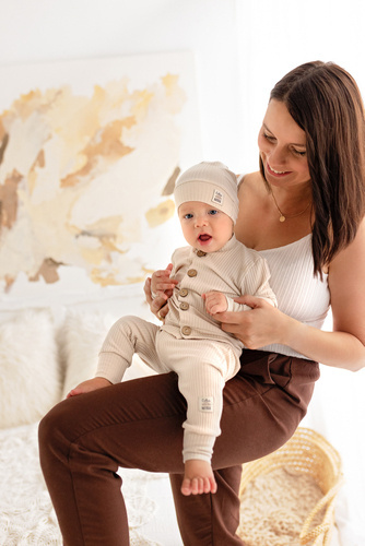 "Natural Harmony" Makoma Spodnie beżowy