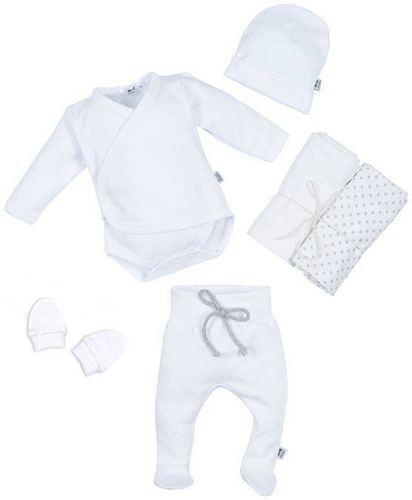 Komplet niemowlęcy Marija 1619W Universal - biały