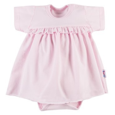 Nature Ewa Klucze Sukienko-body, krótki rękaw - róż