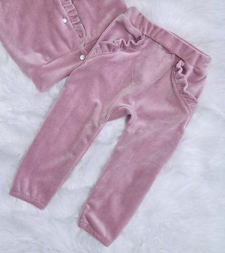 Amelka Bambarillo Spodnie niemowlęce wrzos