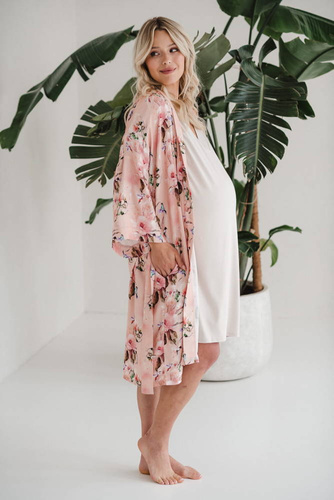 Rajskie ptaki szlafrok bambusowy Milk&Love