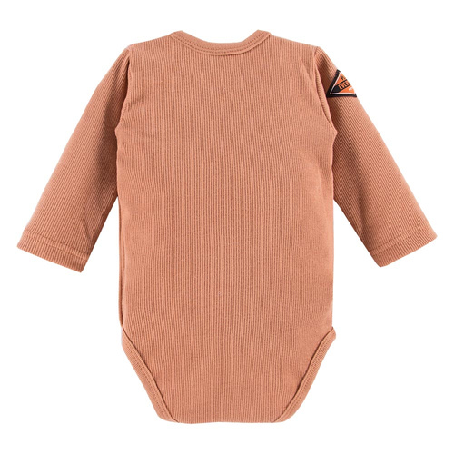 Jump Eevi Body rozpinane prążkowane - beżowy