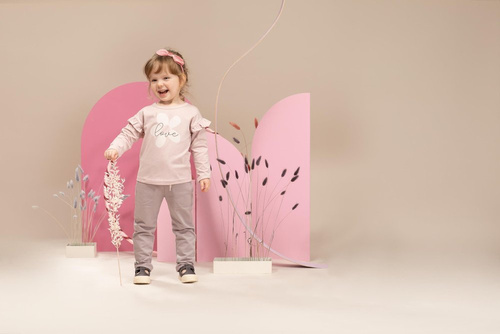 Happiness Pinokio Bluzka wciągana dla dziewczynki - róż