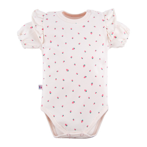 Strawberry & Love Eevi Body dziecięce z krótkim rękawem