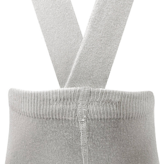 141604 Rajstopy bambusowe z szelkami Nicol - popielaty