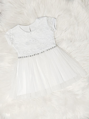 Angell II Bamabrillo Sukienka dziewczęca pudrowy róż