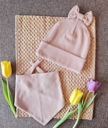 3415 Sophie Marija Komplet rękawiczki + buciki  