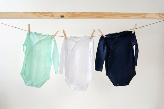 2010 Rozpinane body z długim rękawem Miracle - mięta