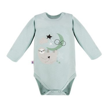 Mellow Ewa Klucze Body z długim rękawem - mięta