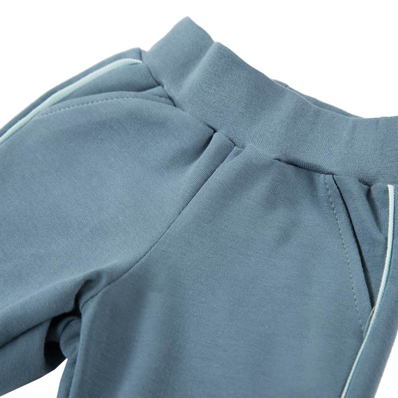 Balloons Eevi Dresowe spodnie na gumce - ciemny turkus