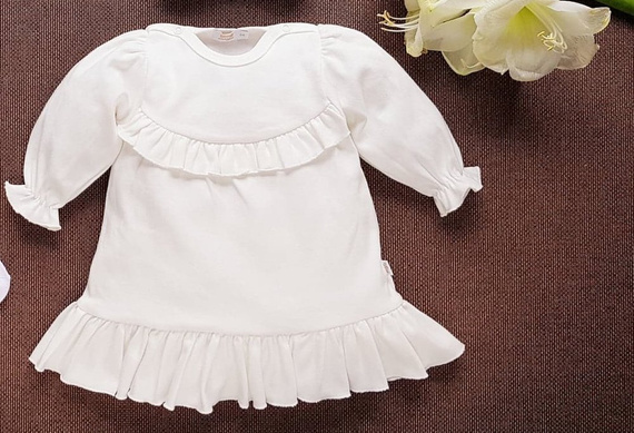 254E Jasmina Sukienka Marija - ecru