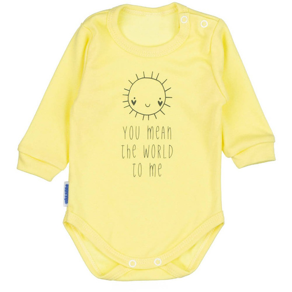 Gruszka Martex Body niemowlęce długi rękaw bialy