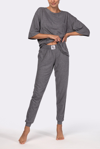 Homie shortsleeve Piżama damska Mona melange