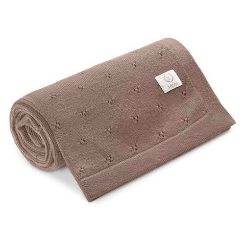 Bawełniany kocyk Paris Yosoy cinnamon