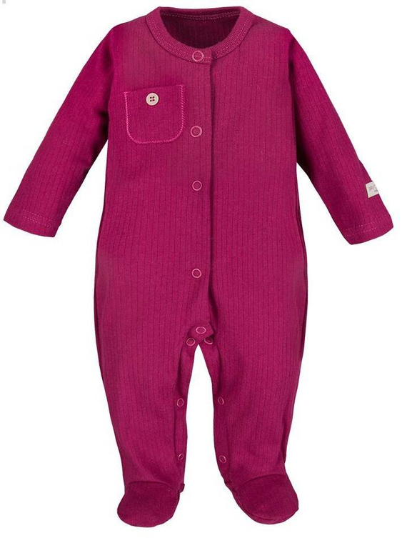 Pajac z kieszonką ze stópkami "Simply Comfy" Ewa Klucze - granat