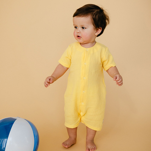 Pearfect Eevi Rampers niemowlęcy - zielony