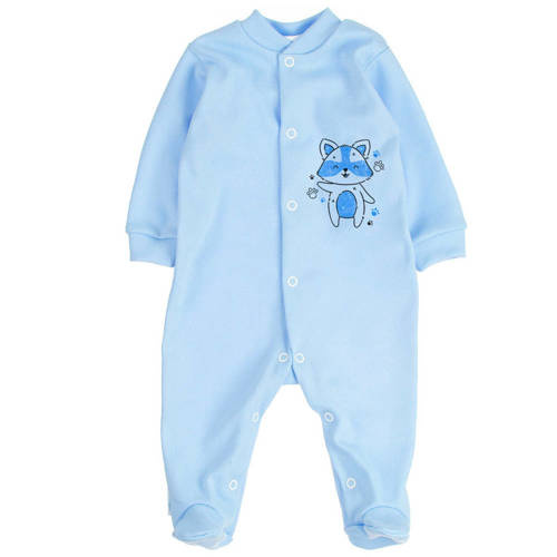 Miś Martex pajacyk niemowlęcy niebieski