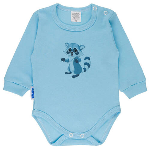 Szop body z długim rękawem Martex turkusowy