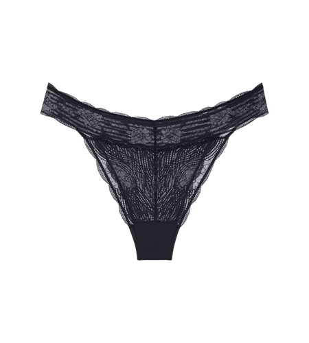 Lift Smart Highleg Brazilian Figi Damskie Triumph- czarny