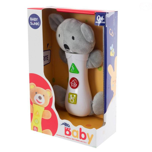 Zabawka koala na baterie Eurobaby szary