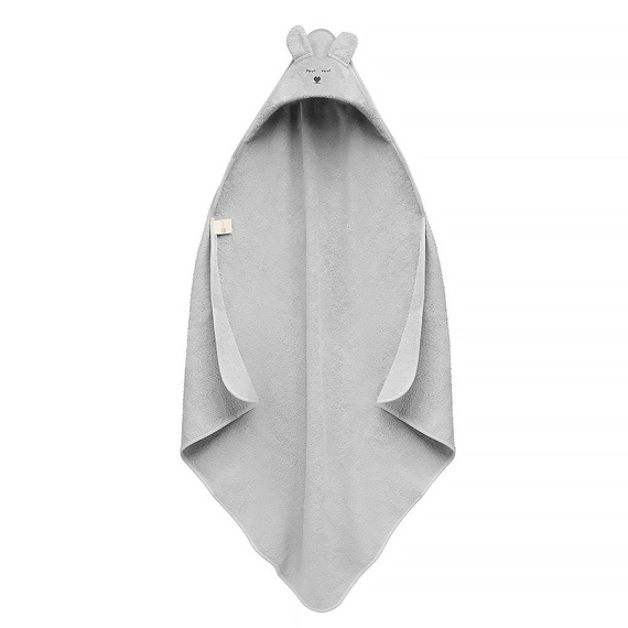 Ręcznik bambusowy z uszami Yosoy - szary