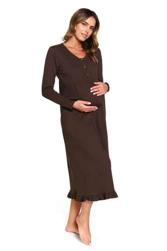 Koszula Nocna 7318 Doctor Nap - brownie