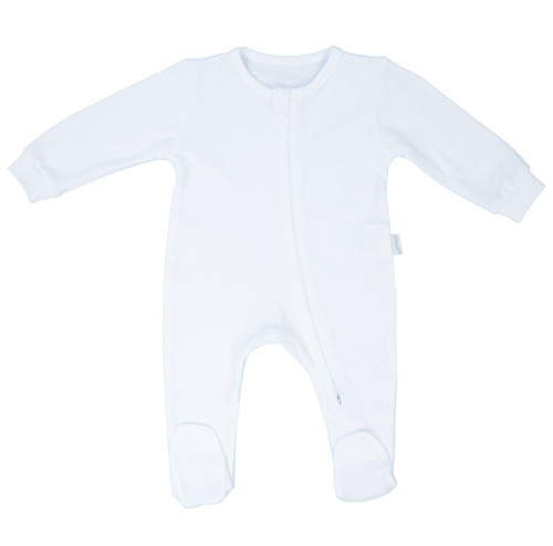 150 Pajacyk bawełniany "Basic" Nicol - biały