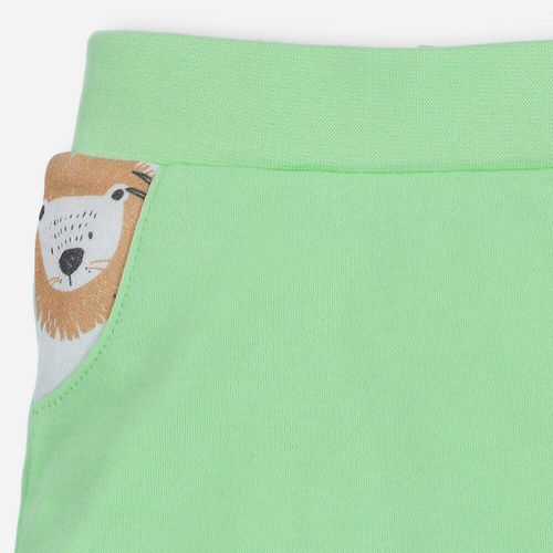 ABN-3795/ZIE Lion Szorty dla chłopca Nini zielony