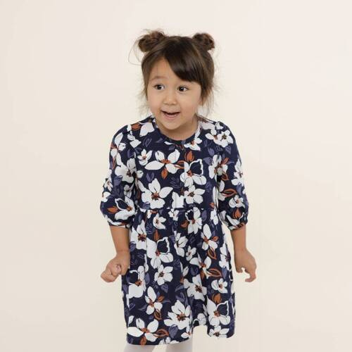 Imagine Pinokio Sukienka, długi rękaw - granatowy