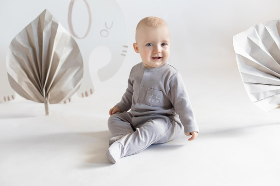 Slow Life Pinokio Pajac niemowlęcy - beż