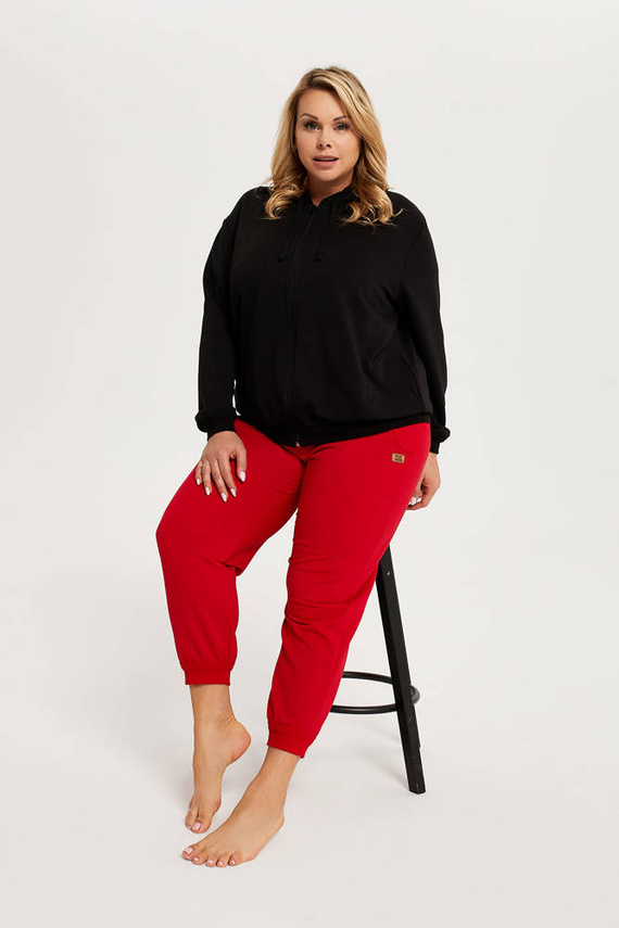 Todra Italian Fashion Spodnie dresowe - czerwony