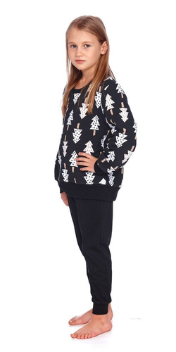 Piżama dziecięca 4167 Doctor Nap - black