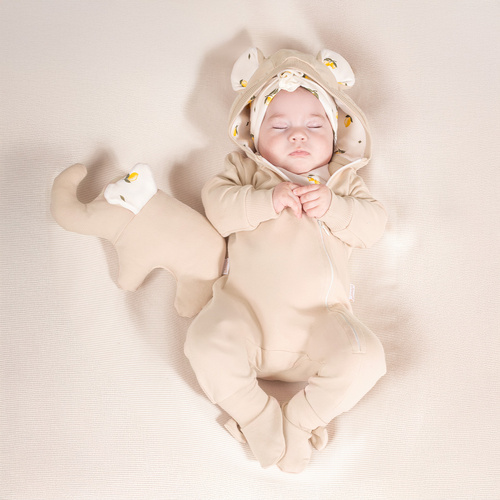 212271 Tola Nicol Pajacyk dresowy z podszewką