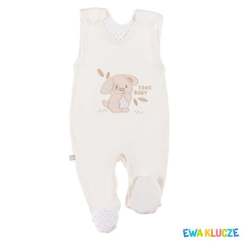Śpioch bawełniany "NEWBORN" Ewa Klucze- ecru