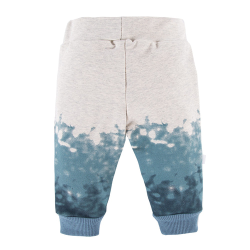 Jump Eevi Spodnie niemowlęce dresowe - szary/niebieski