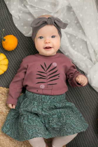 Tres Bien Pinokio Spódniczka na gumce - zielony 