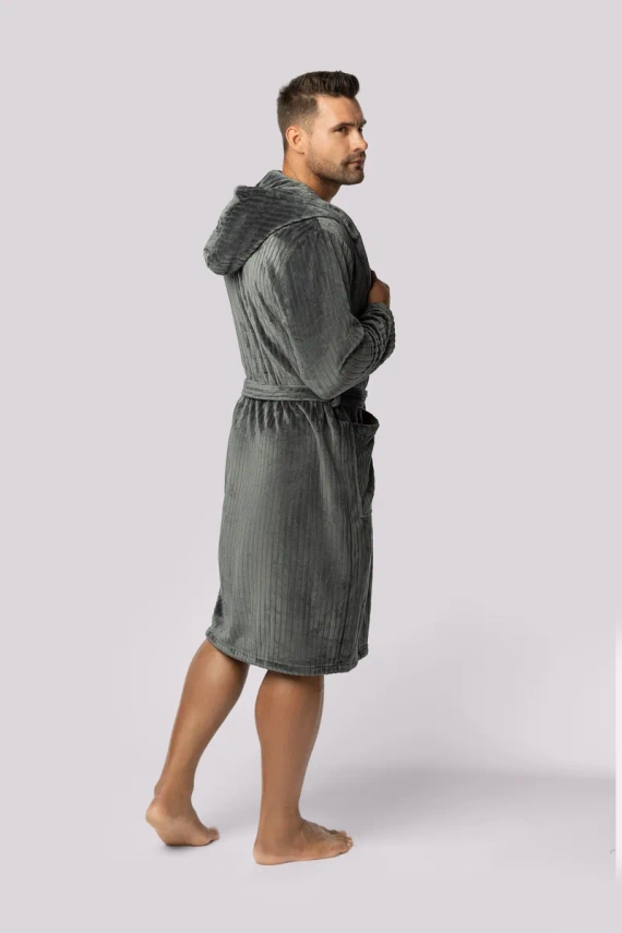 Felix szlafrok męski Envie dark shadow