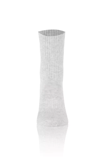 S150D Italian Fashion Skarpety długie półfrotte - jasny melanż