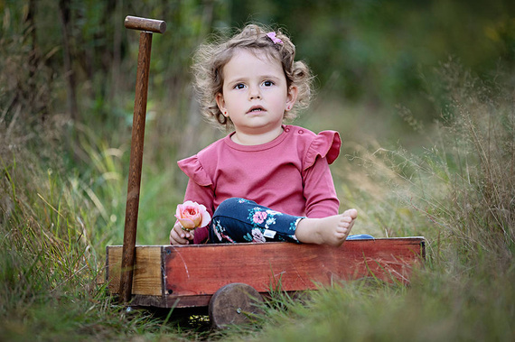 "Rose Bonica" Makoma Tunika dziewczęca kwiaty