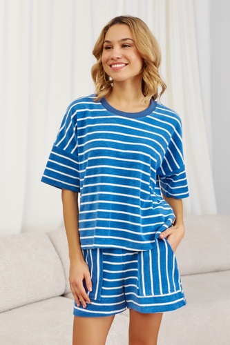 7226 Piżama Damska Doctor Nap - blue