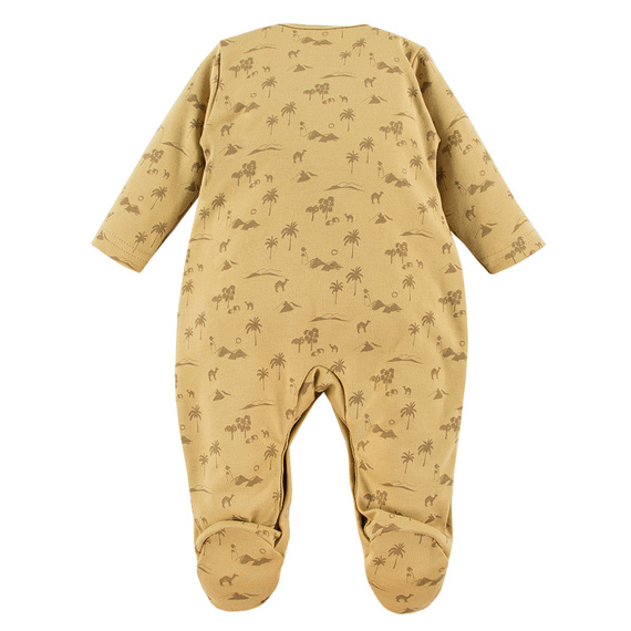 Sahara Eevi Pajac ze stópkami - żółty