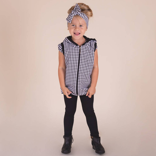 198272 Viki Nicol Kamizelka dresowa z kapturem