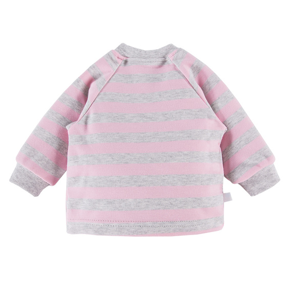 Ancymon Eevi Bluzka niemowlęca 2-pak - szary/różowy