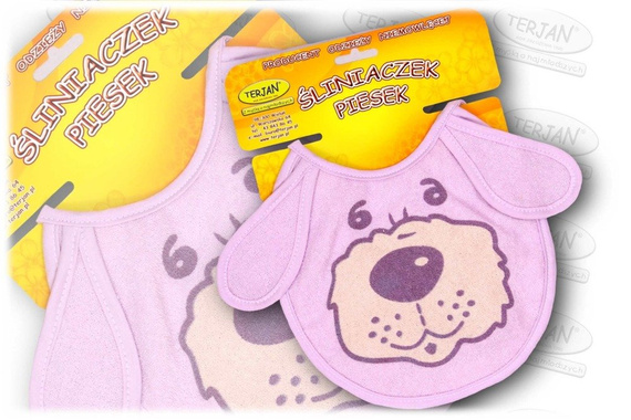 Śliniak piesek TERJAN szary