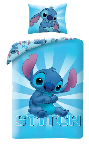 Lilo i Stitch Pościel bawełniana Kids 12 Halantex – 100% bawełna, zamek błyskawiczny, gramatura 115 g/m²