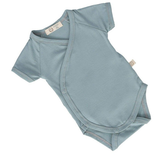 DUSTY PINK Yoosy Body bambusowe eco premium krótki rękaw brudny róż