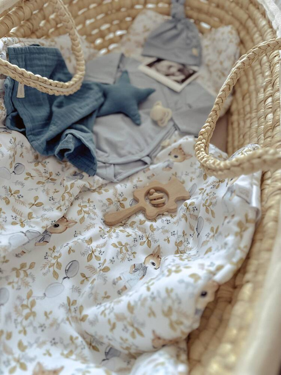 Bambusowa poduszka Deer&Balloons Yosoy