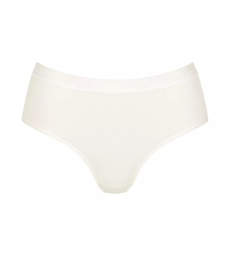 Go Casual Midi Figi Damskie 2-pak Sloggi - silk white