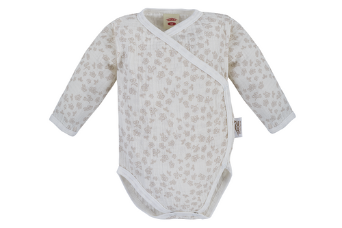 Body rozpinane muślinowe "Rose Flower" Makoma