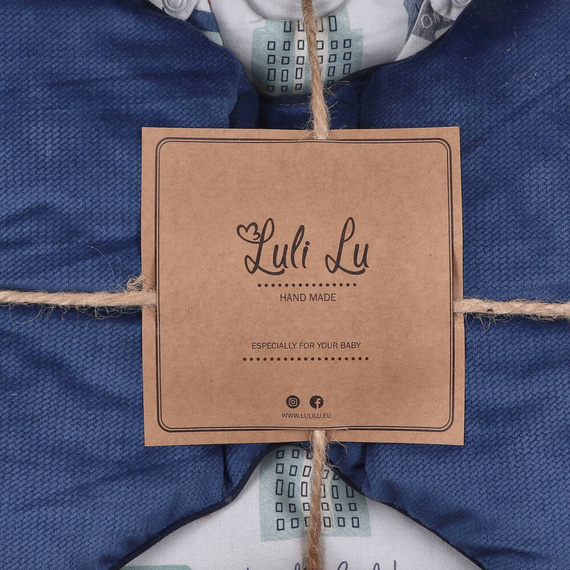 LUL-0034 City Śpiworek niemowlęcy z poduszką Luli Lu